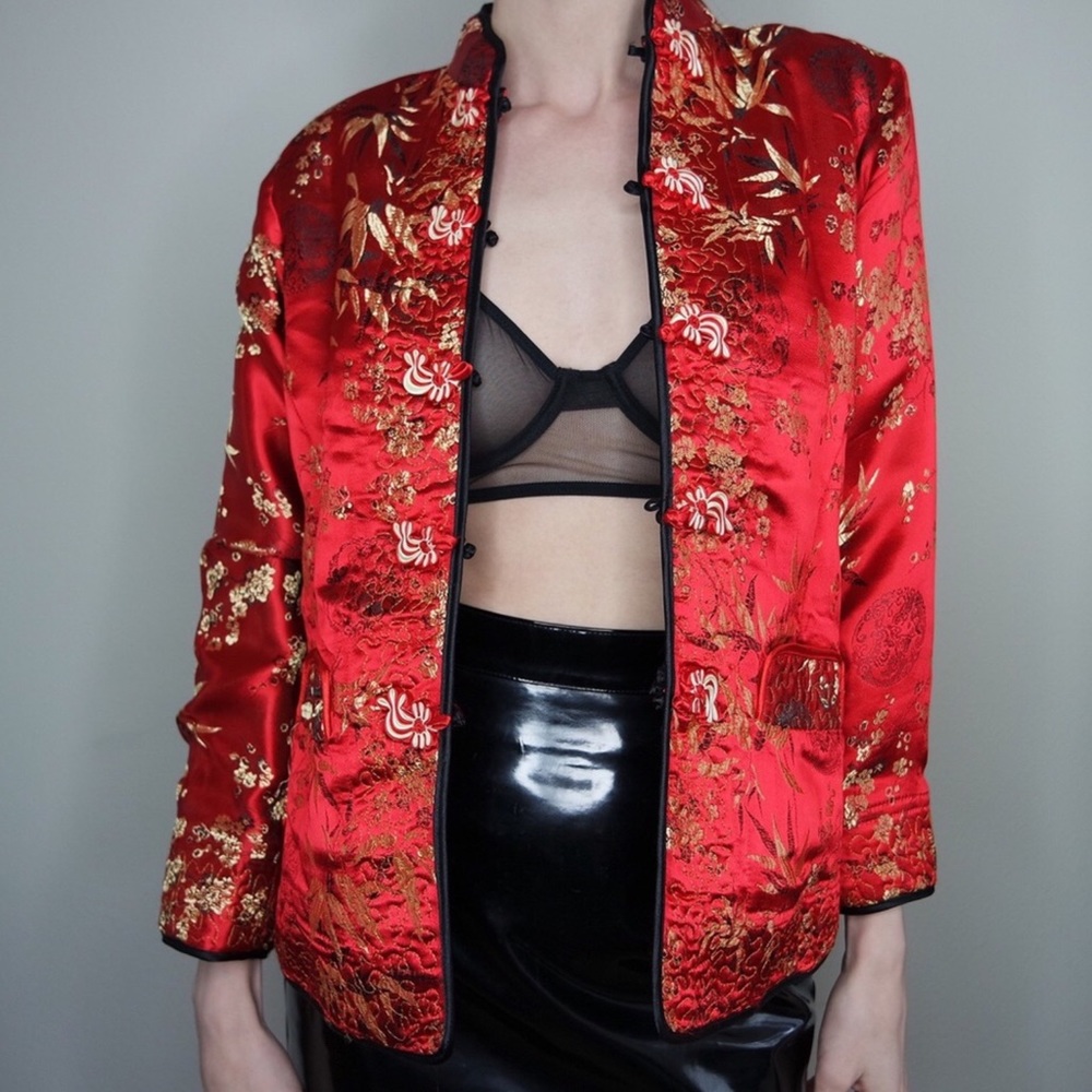 Reversible Traditional Cheongsam Silk Jacket